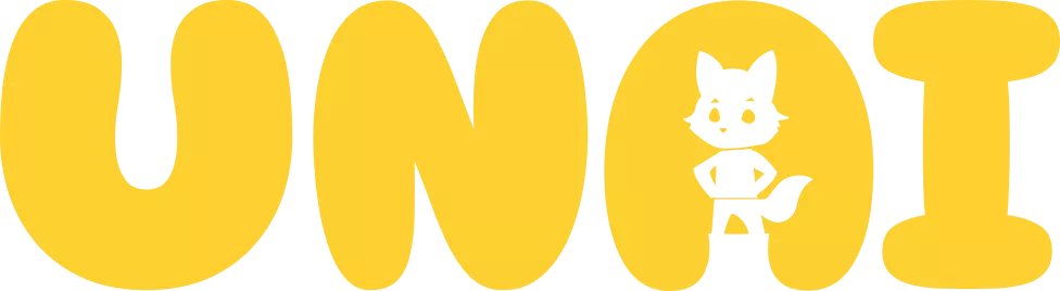 UNAI LOGO JAUNE OR